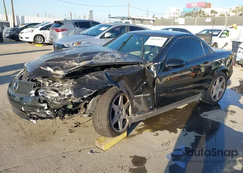 2000 Mercedes-Benz Slk 230 Kompressor z USA, uszkodzony, nr VIN WDBKK47F1YF168337